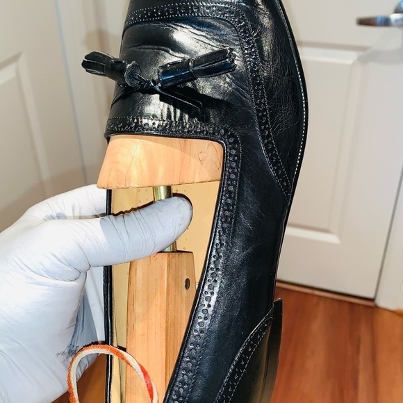 Belmondo Leather Tassel Metalion Loafer. Made in Spain. - Picture 7 of 16